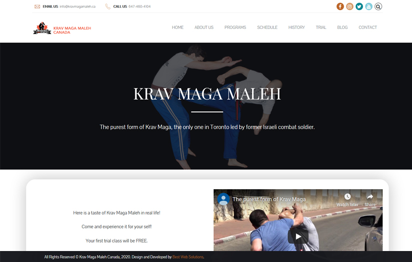 Krav Maga Maleh screenshot 1